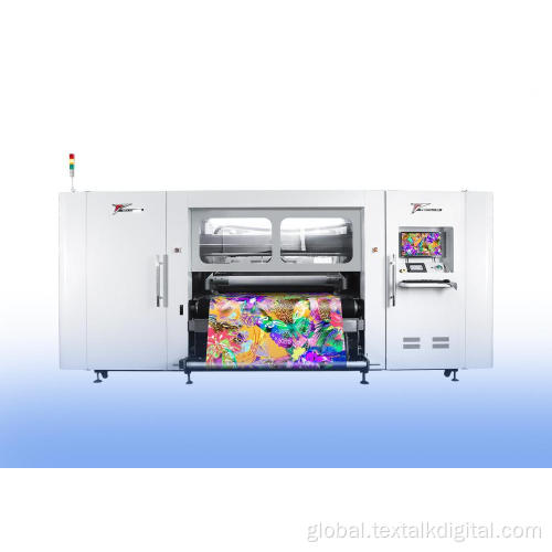 Roll To Roll Fabric Printing Machine Digital textile printing with Kyocera Manufactory